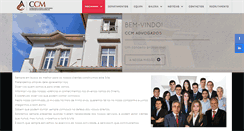 Desktop Screenshot of ccmadvogados.com
